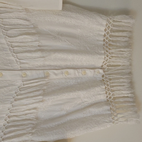 VTG RAIMENT FASHIONS 1990s Fringe Embroidered Western Skirt Set Small - Picture 3 of 14